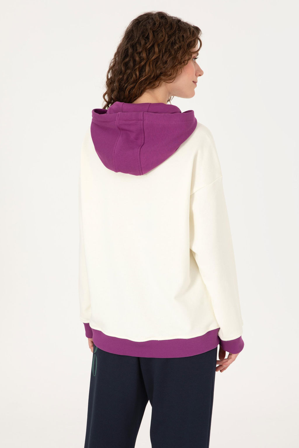 Kad_n Krem Sweatshirt - U.s. polo assn фото 5