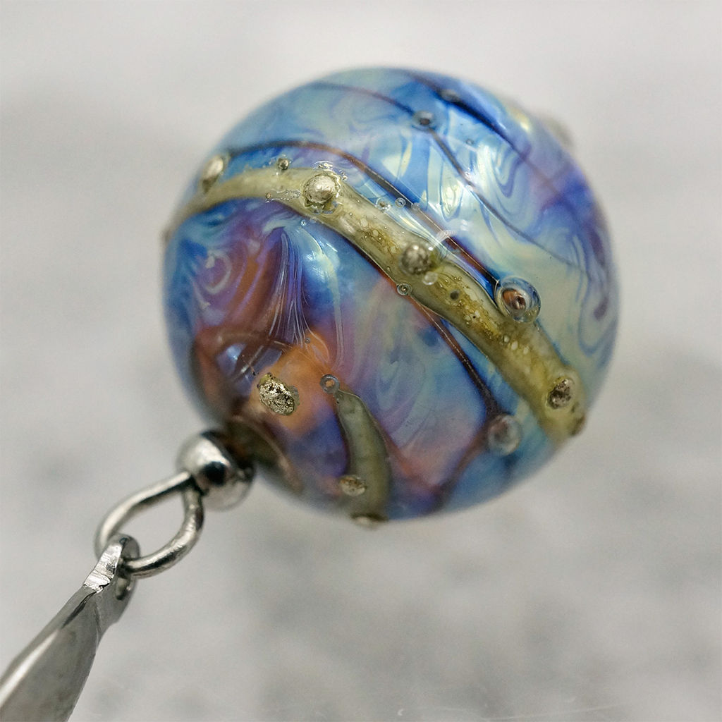 Серьги из муранского стекла HEAVEN LS2556 - Vloes фото 5