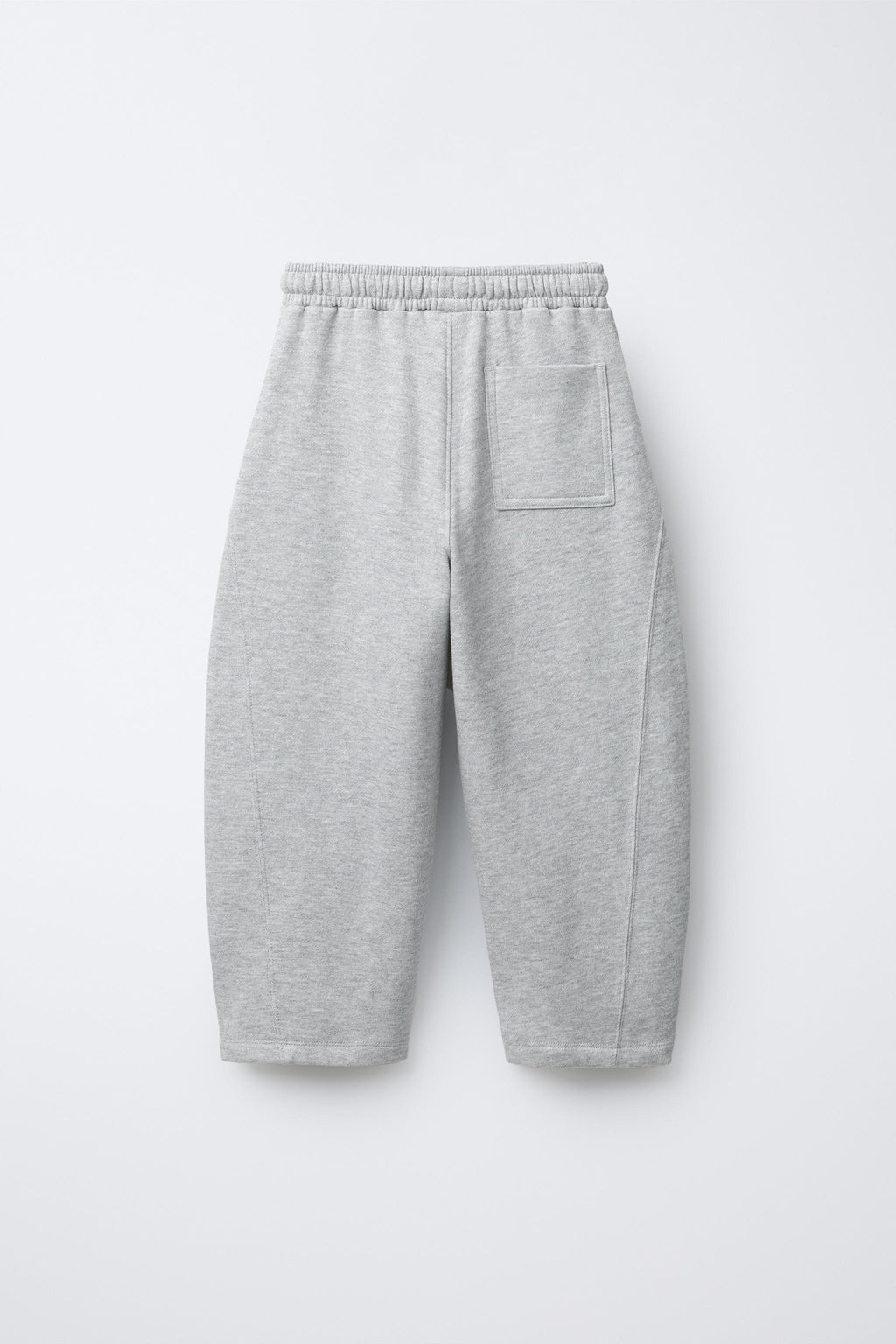 BARREL PLUSH TROUSERS WITH LABEL - Zara фото 2