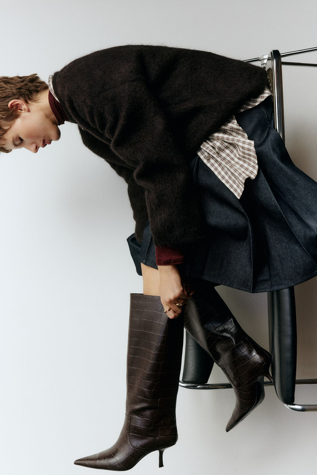 Jersey oversize en mezcla de mohair - H&m фото 9