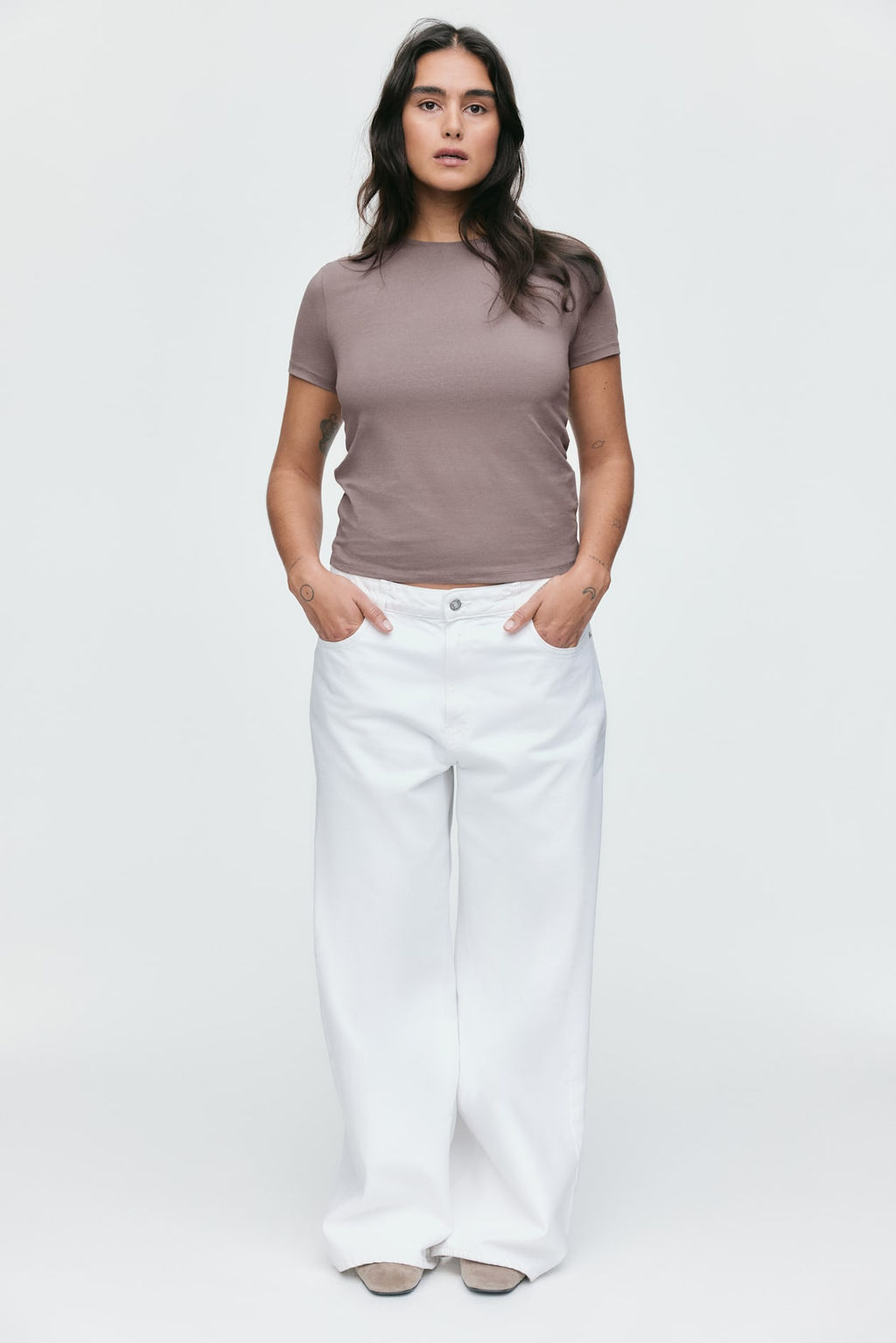 Camiseta entallada - H&m фото 4