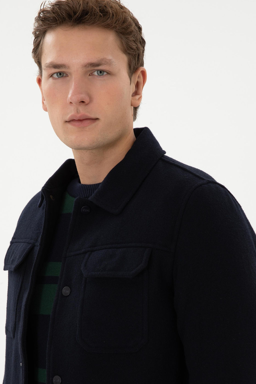 Erkek Lacivert Ka_e Mont - U.s. polo assn фото 2