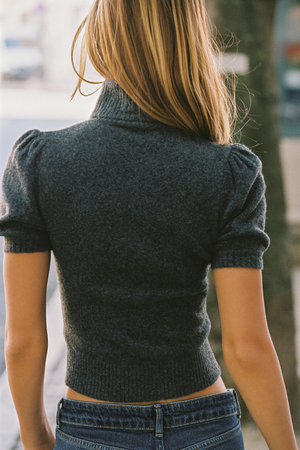 PUFF SLEEVE KNIT TOP - Zara фото 2