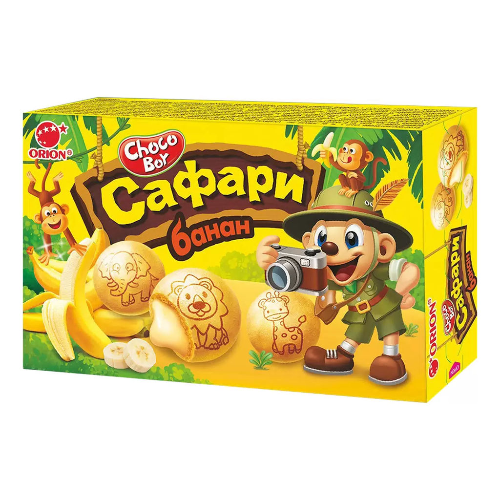 Чоко-Бой 42г Сафари Banana