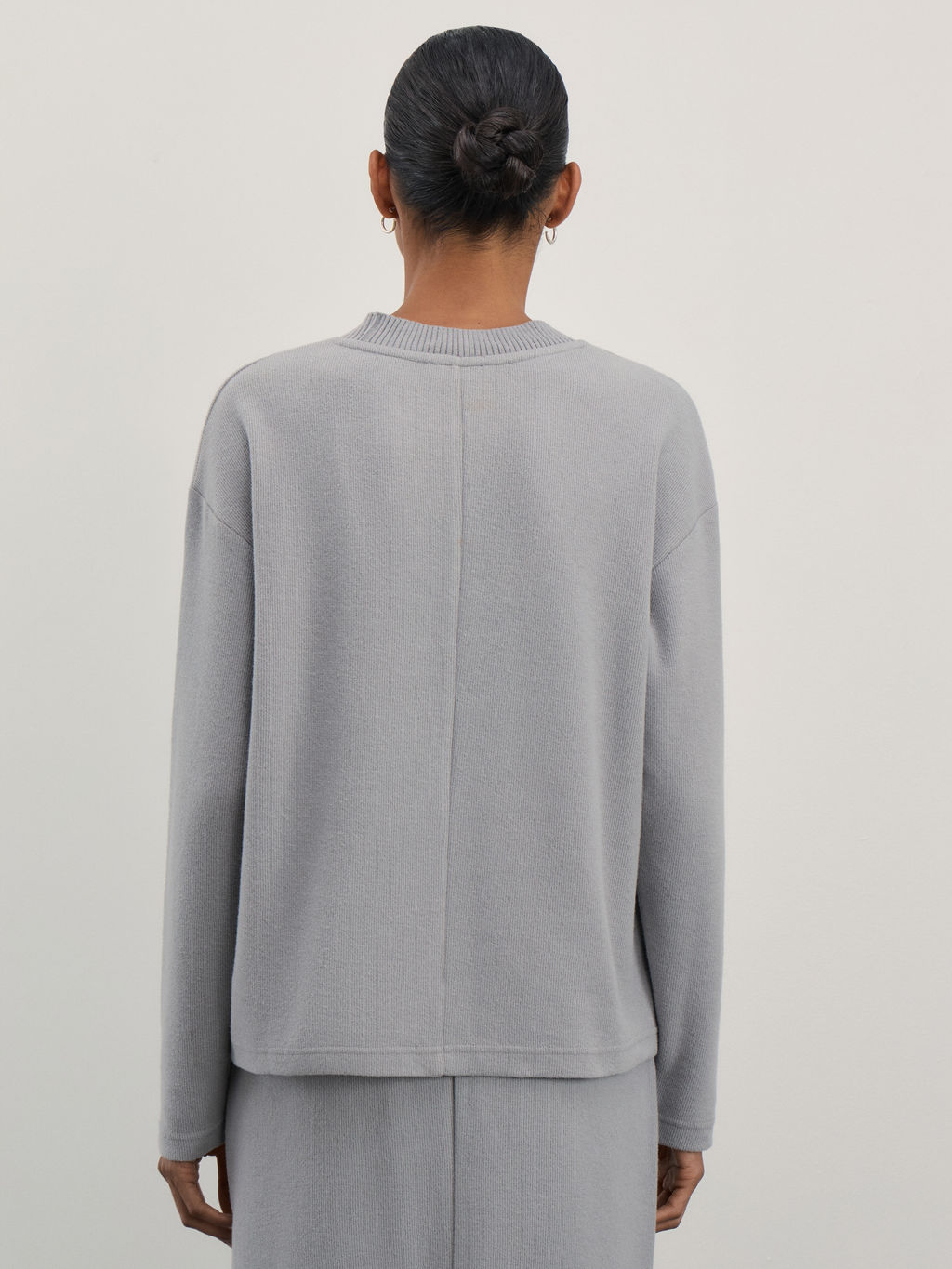 Джемпер из эластичного хлопка / Zarina  фото 5