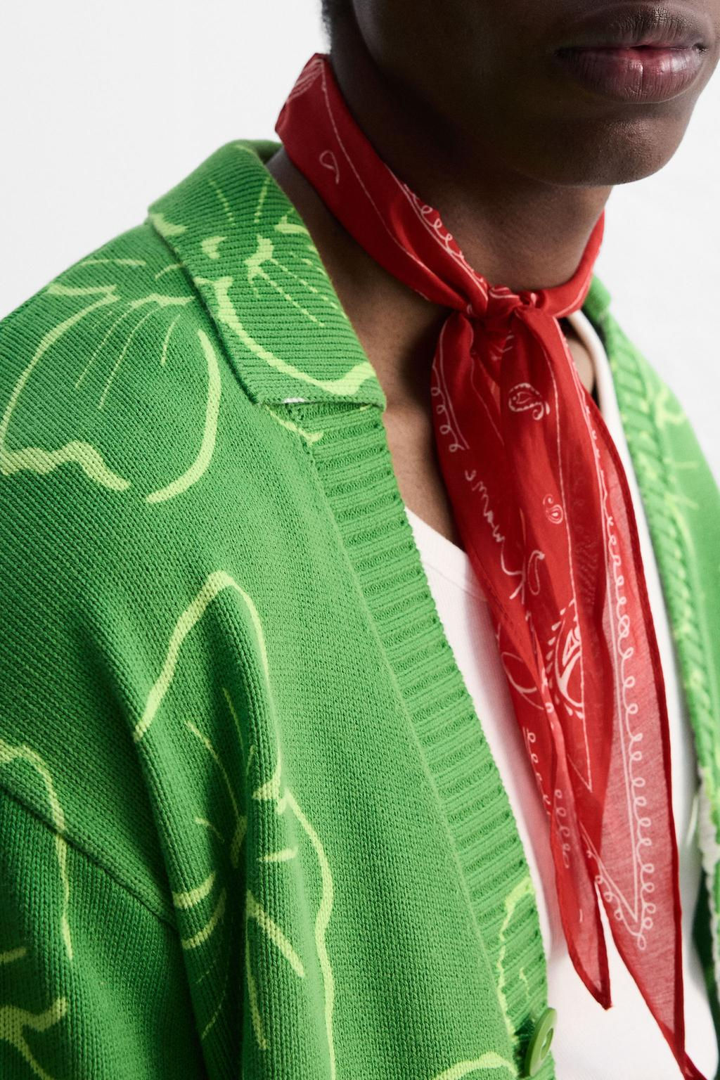 COTTON - SILK BANDANA  OTIS KWAME KYE QUAICOE - Zara фото 2