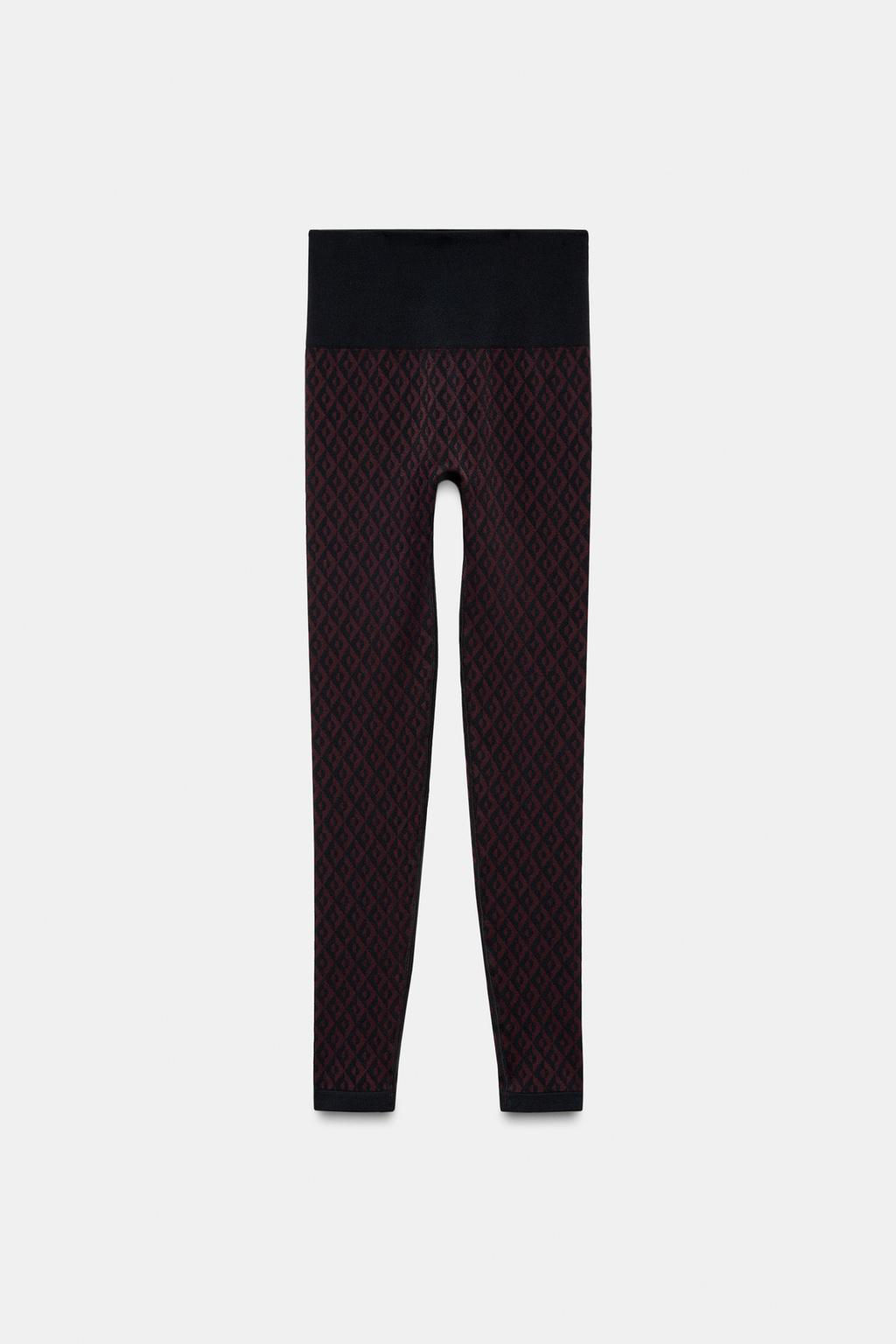 JACQUARD SKI COLLECTION LEGGINGS - Zara фото 5
