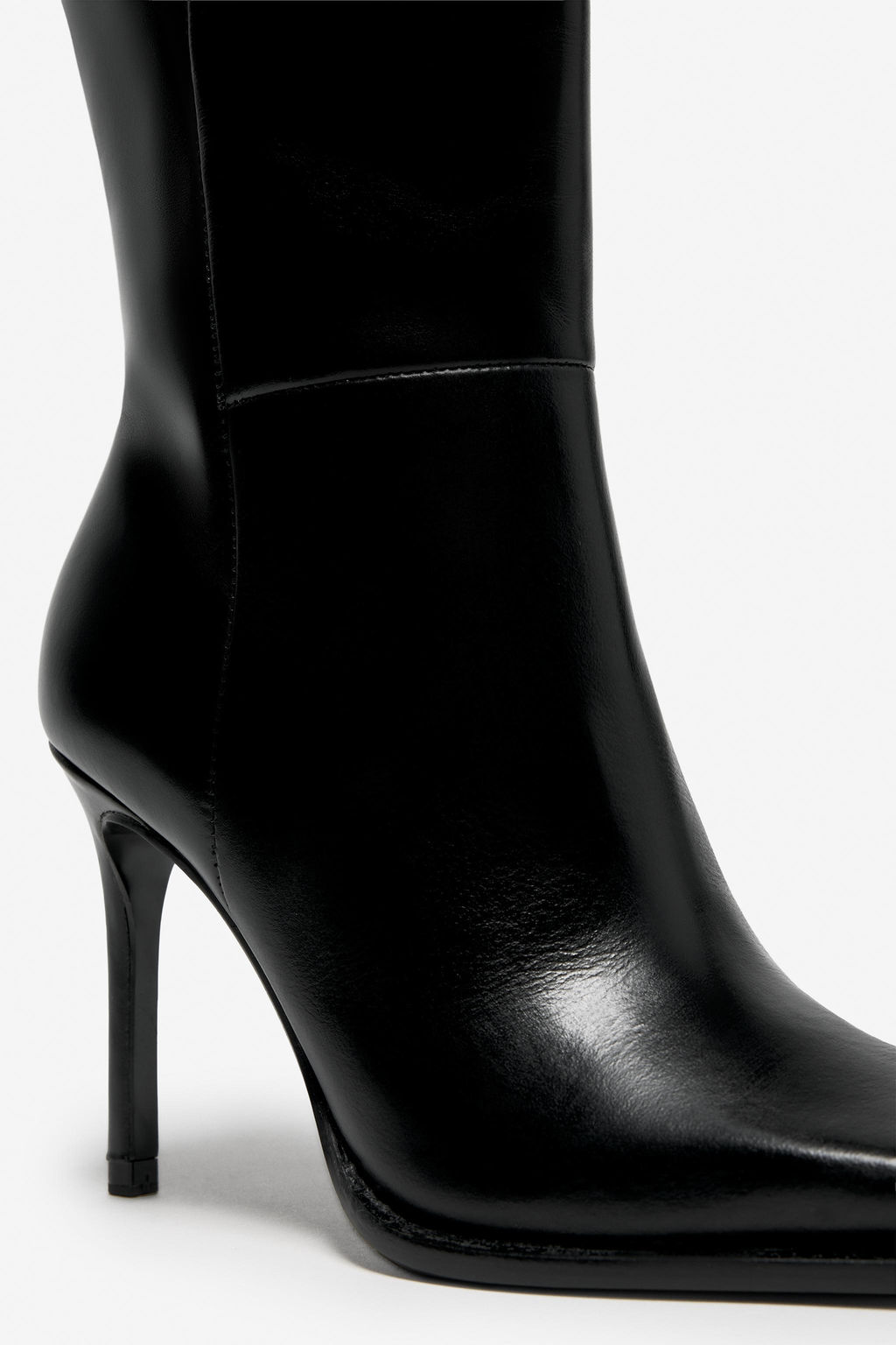 LEATHER HEELED BOOTS LUDOVIC DE SAINT SERNIN x ZARA  фото 5