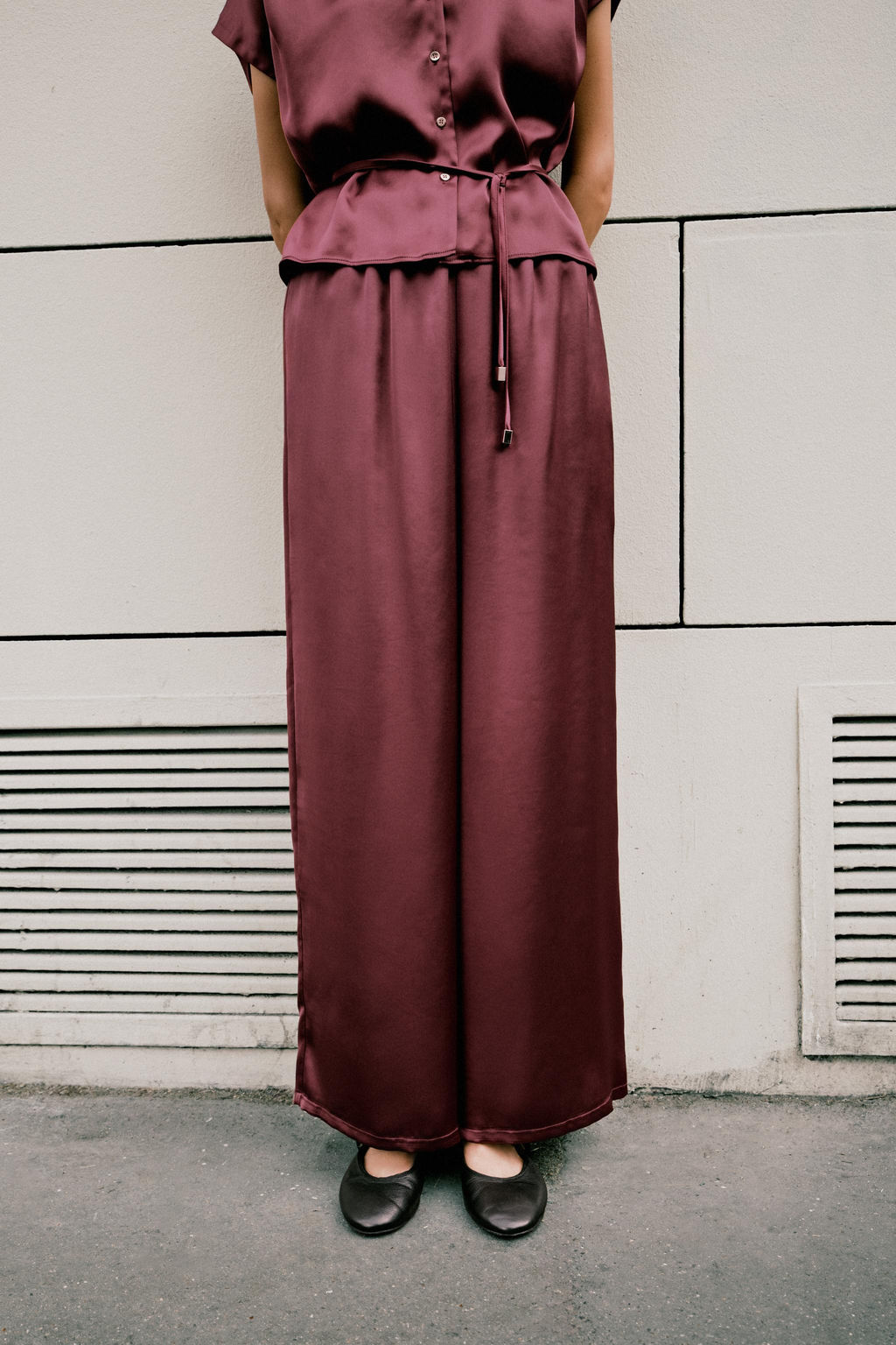 HIGH-WAIST SLIM TROUSERS - Zara фото 2