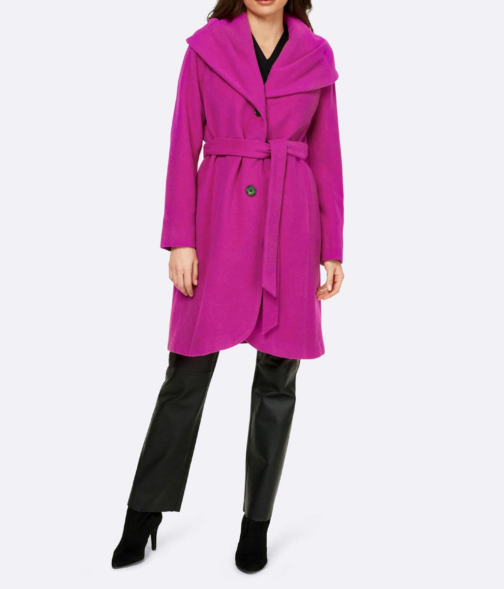 Пальто, ярко-сиреневое - Ashley brooke фото 3