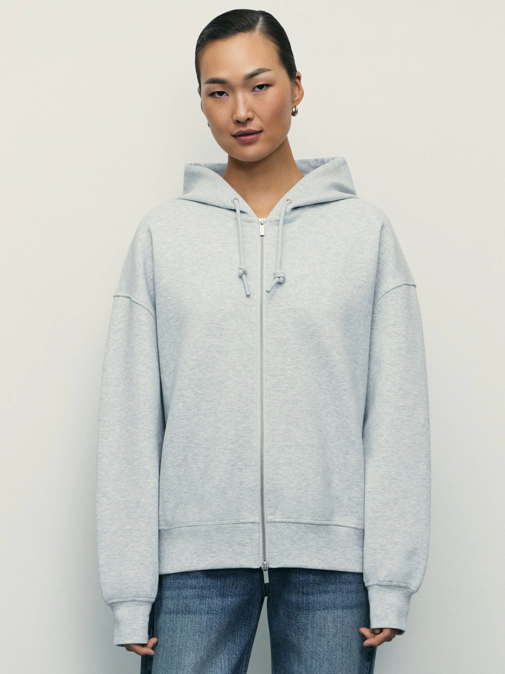 Худи оверсайз с рисунком на спине / Zarina  фото 4