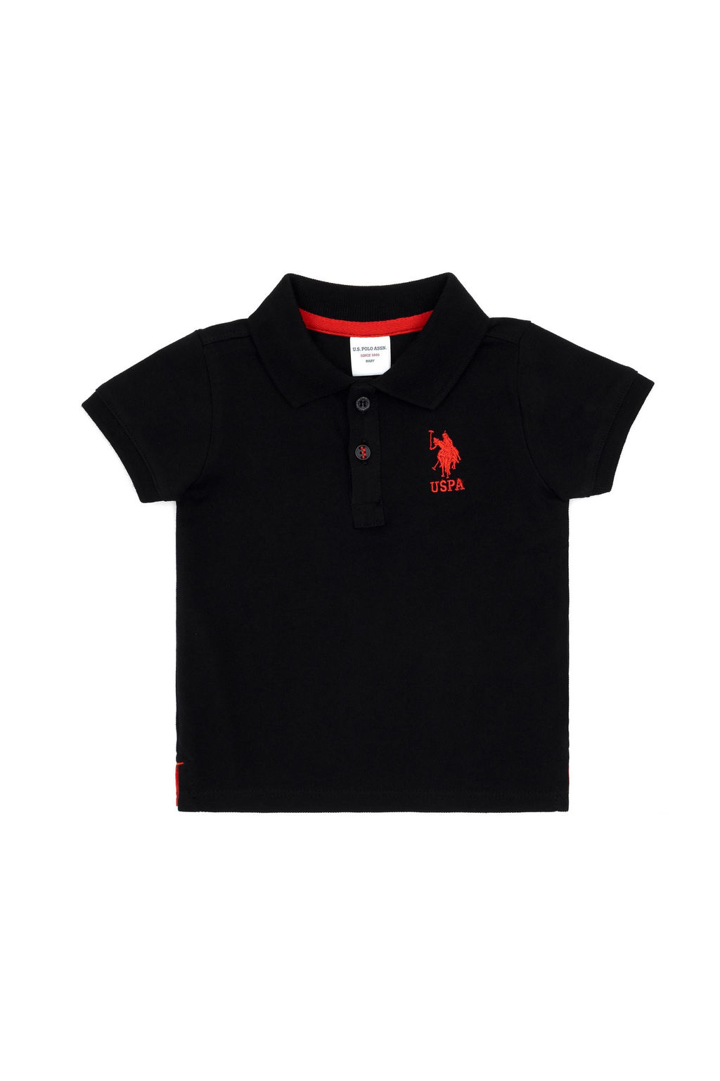 Черная базовая футболка для мальчика - U.s. polo assn фото 6