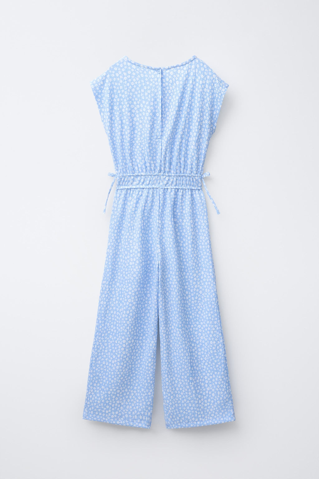 LONG TEXTURED PRINT JUMPSUIT - Zara фото 2