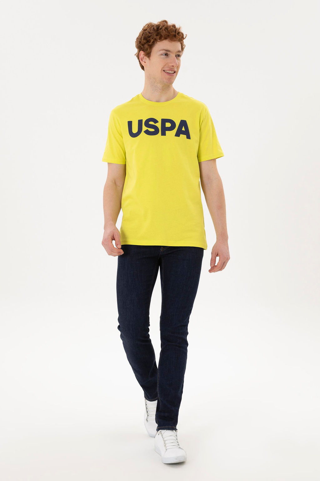 Мужская базовая футболка фисташкового цвета Неожиданная скидка в корзине - U.s. polo assn фото 4