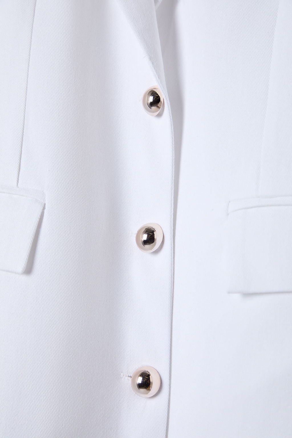 TRENDYOLMILLA Lacivert Fitted Gabardin Dugme Detayl? Dokuma Blazer Ceket TWOSS25BC00006 фото 7