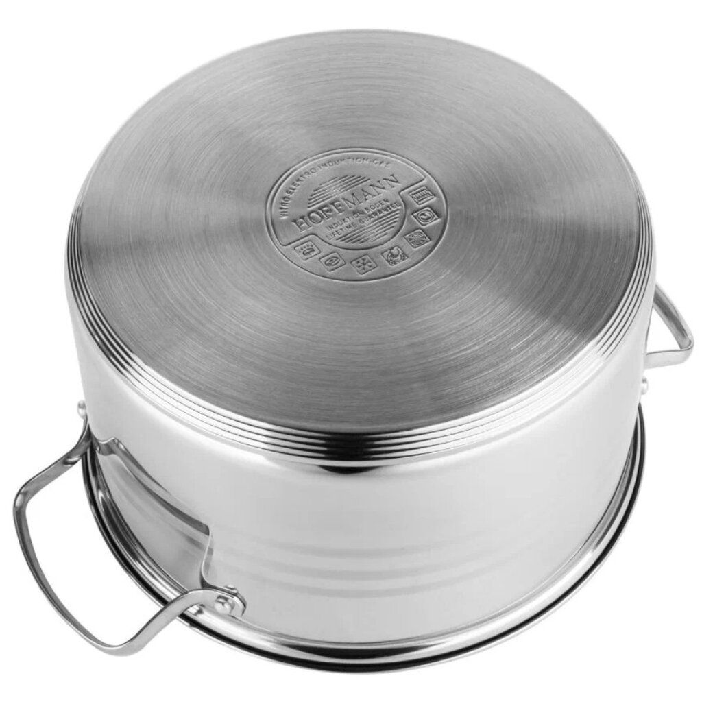 Кастрюля 3,1л, нержавеющая сталь, НМ 51118 (18см)