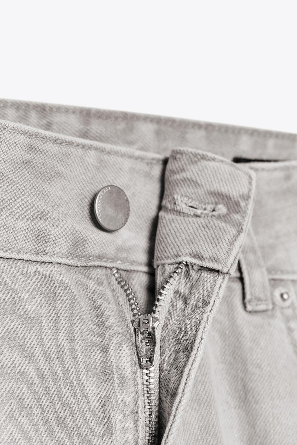 ZW COLLECTION WIDE-LEG HIGH-WAIST JEANS - Zara фото 7