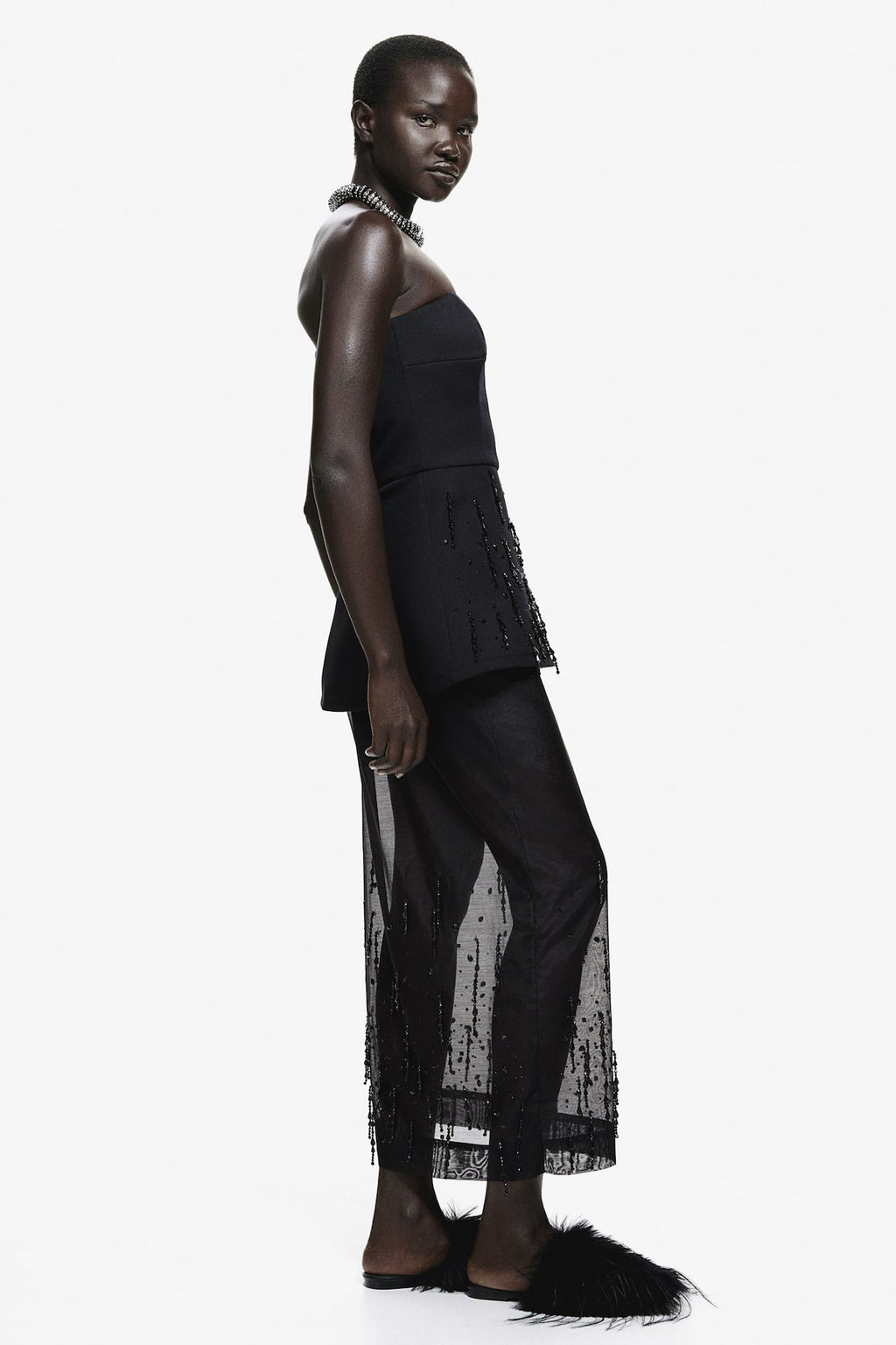 Top bandeau con detalles decorativos - H&m фото 4