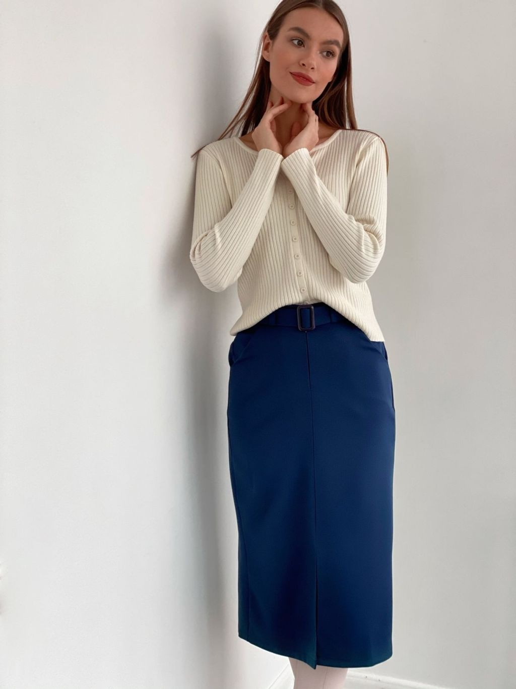 Юбка-карандаш базовая - Martichelli фото 7