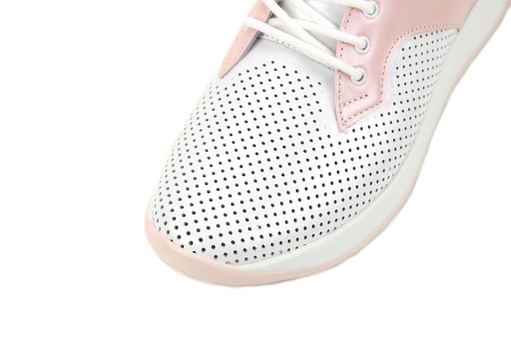 Кеды EDART 114.asiaw.p. white perl+pink  фото 7