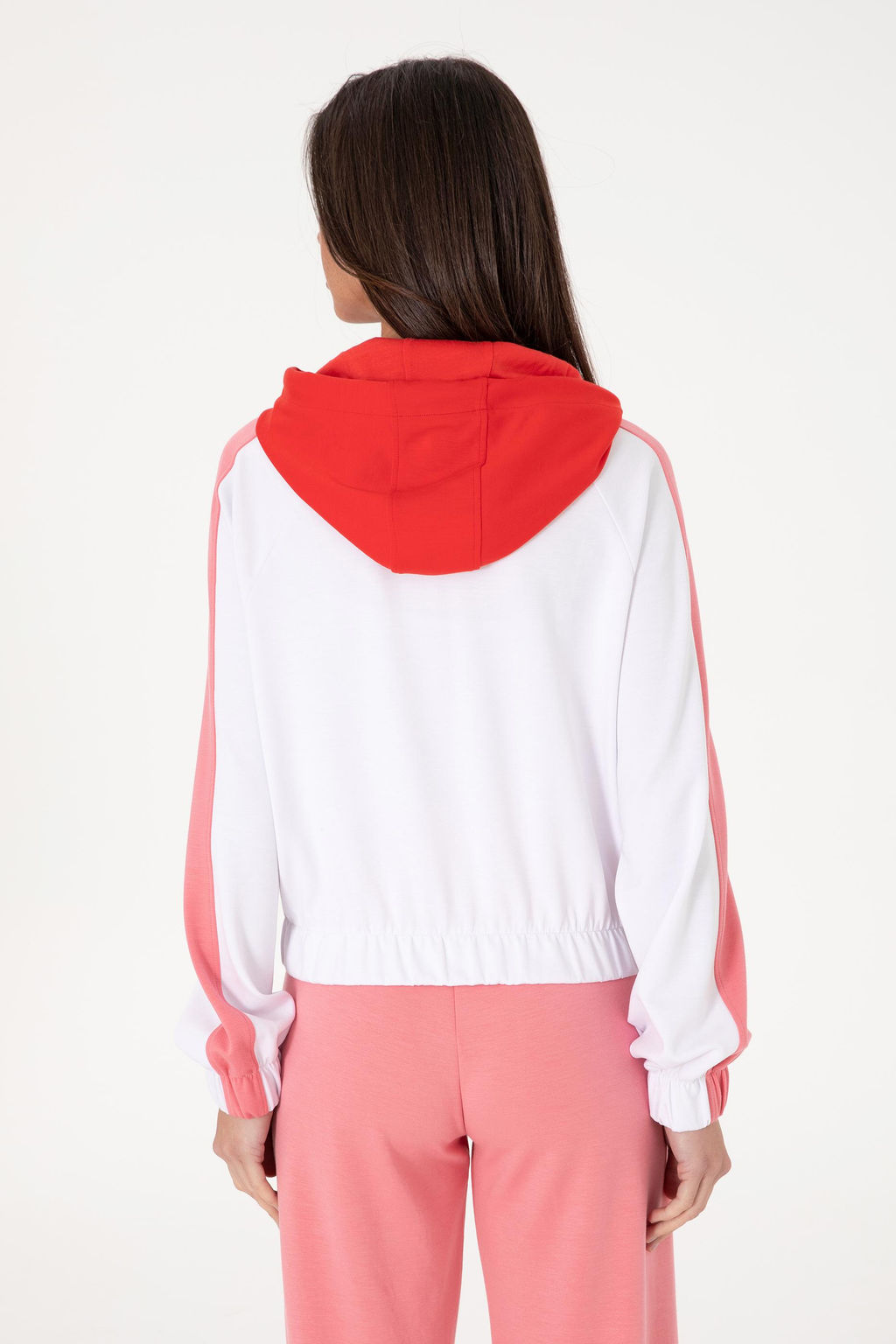 Kad_n Beyaz Sweatshirt Sepette S_rpriz _ndirim - U.s. polo assn фото 5