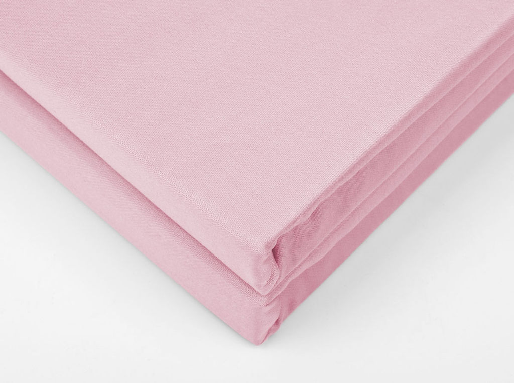 Простыня на резинке 4403/1-БЧ 200*140*20 гл.кр. сатин цв. розовый