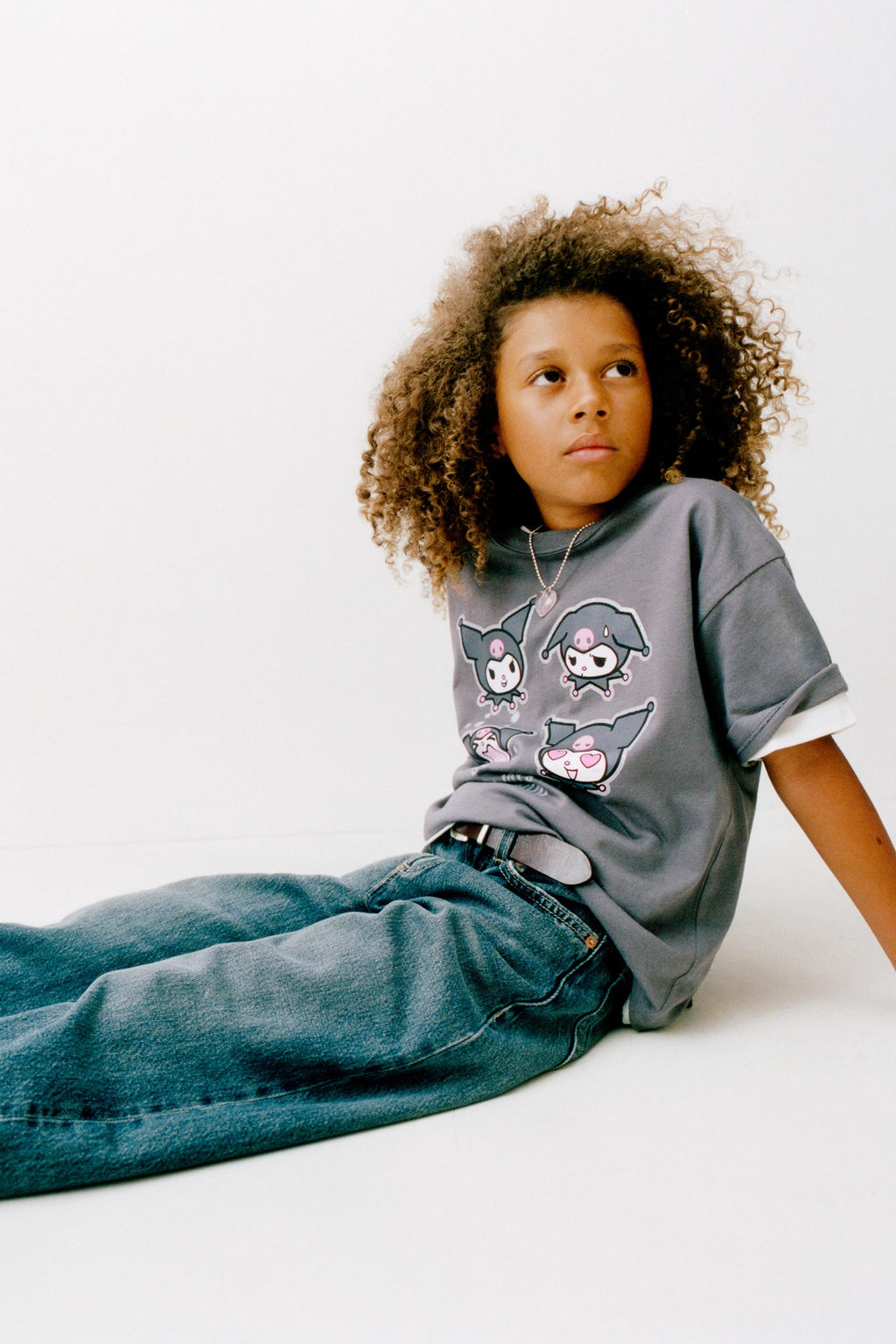 KUROMI  SANRIO SHINY T-SHIRT - Zara фото 5