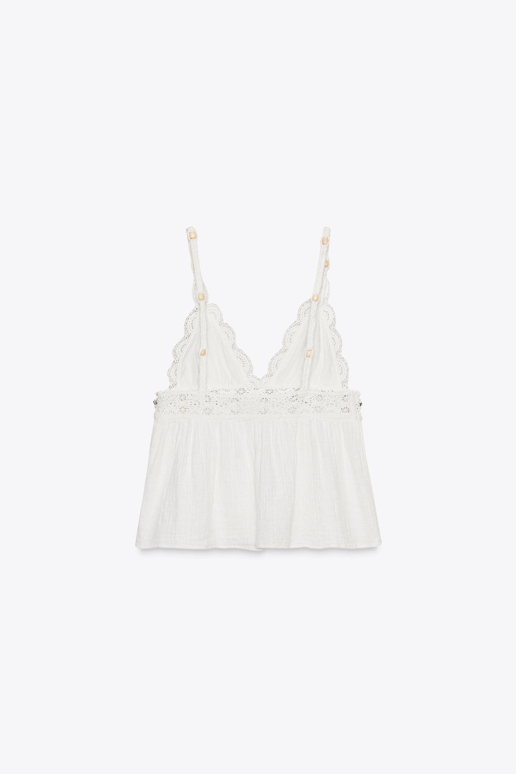 CROCHET AND BEAD TOP
