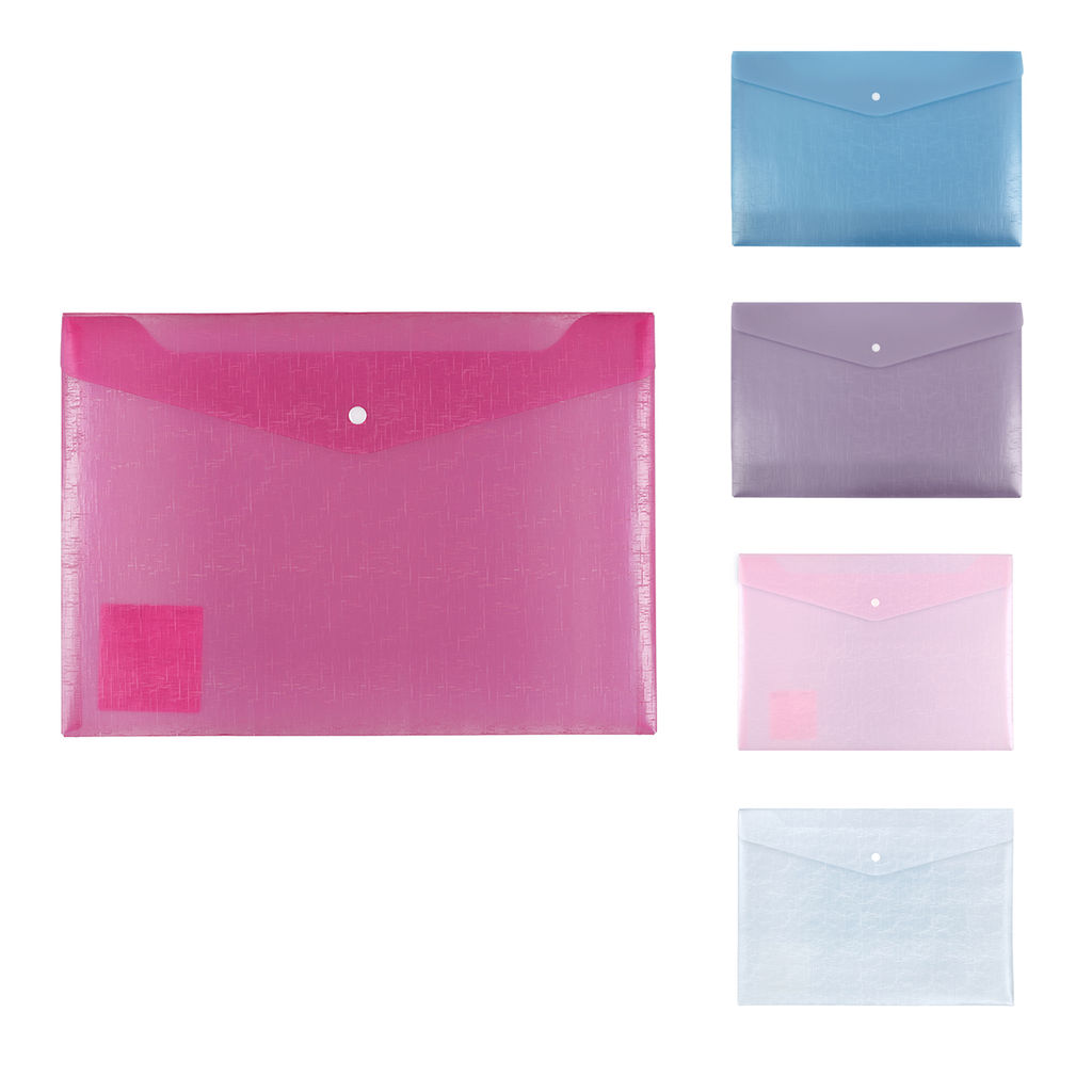 Expert Complete Trend ICEberries Папка-конверт с кнопкой A4 180 мкм лён 20 шт. брусника ЕС211120070