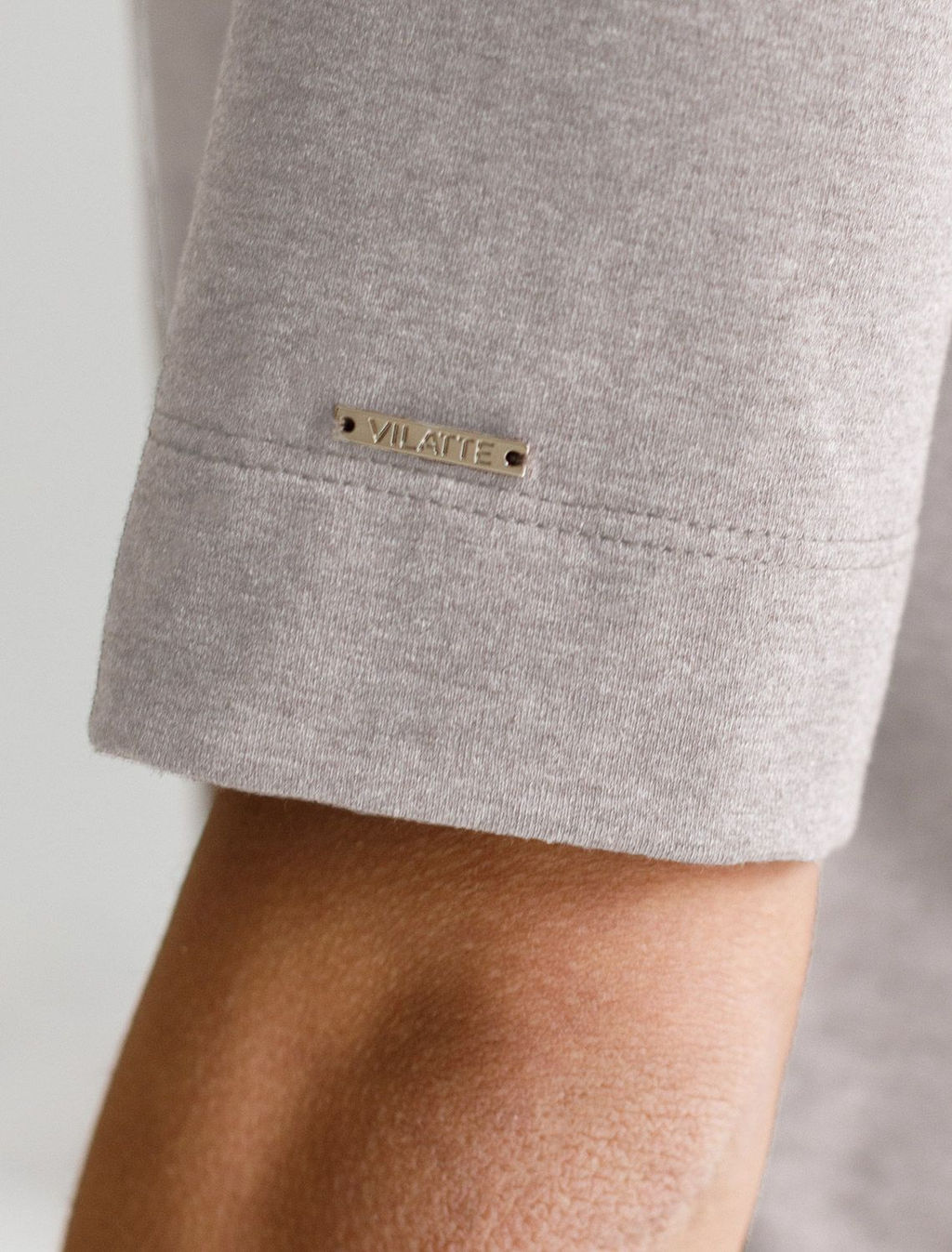 D49.112 Футболка женская кофейный меланж