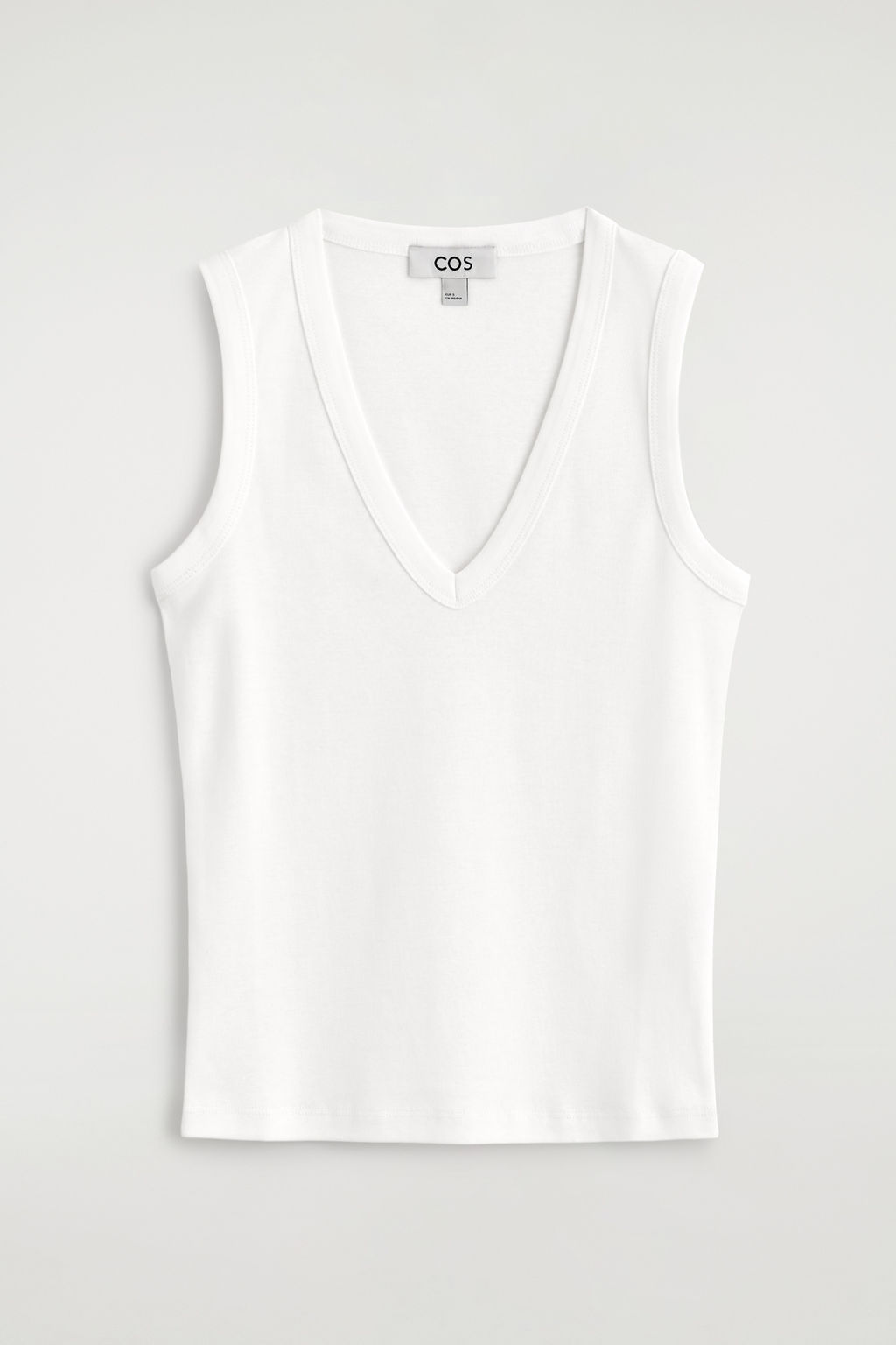 CAMISETA DE TIRANTES DE ALGOD?N CON CUELLO DE PICO - H&m фото 3