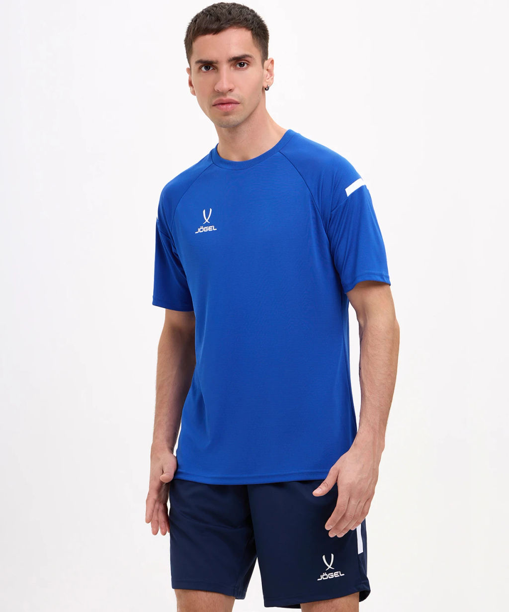 Футболка тренировочная JOGEL CAMP 2 Training Poly Tee, синий  фото 6