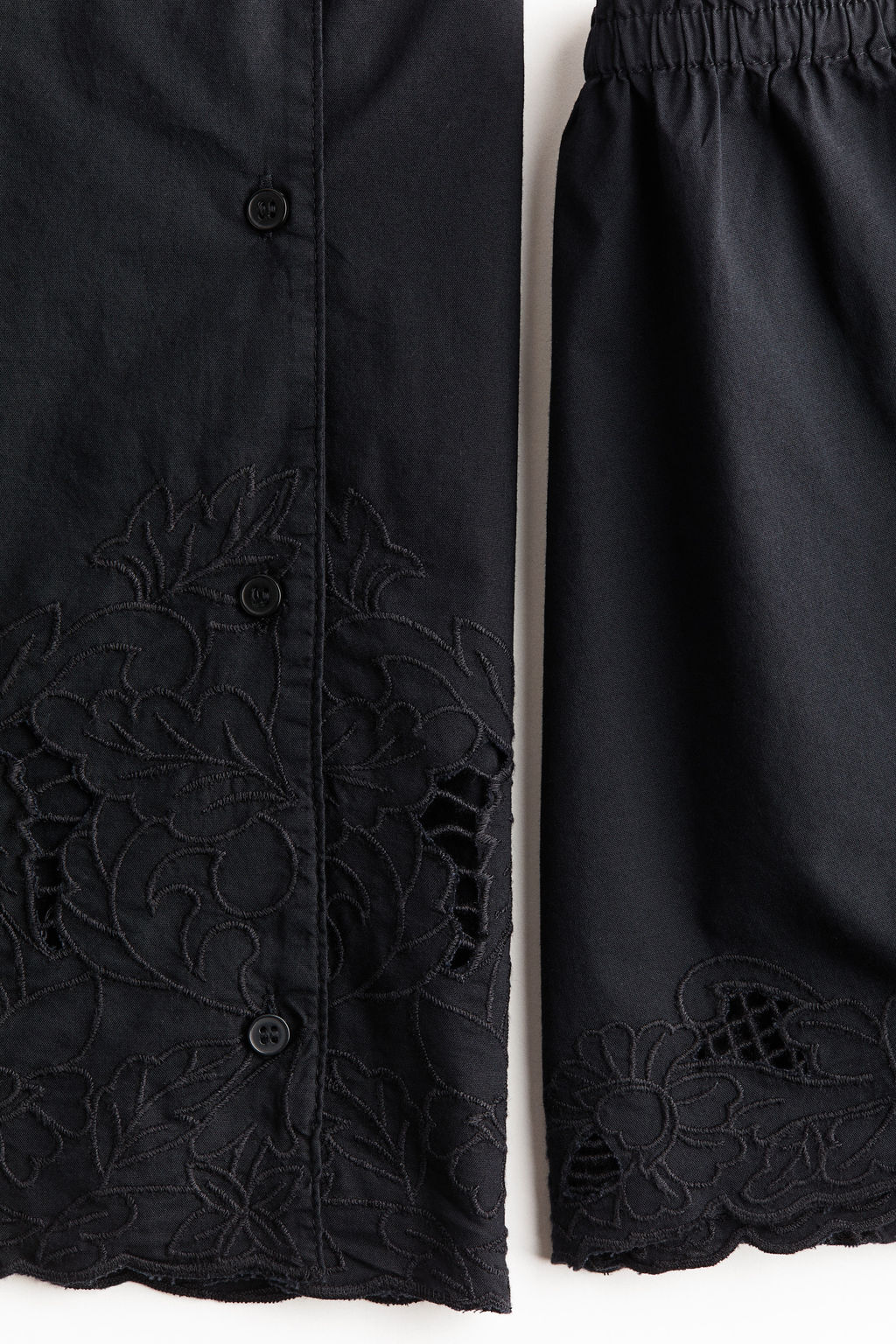 Pijama con bordado ingl?s - H&m фото 5