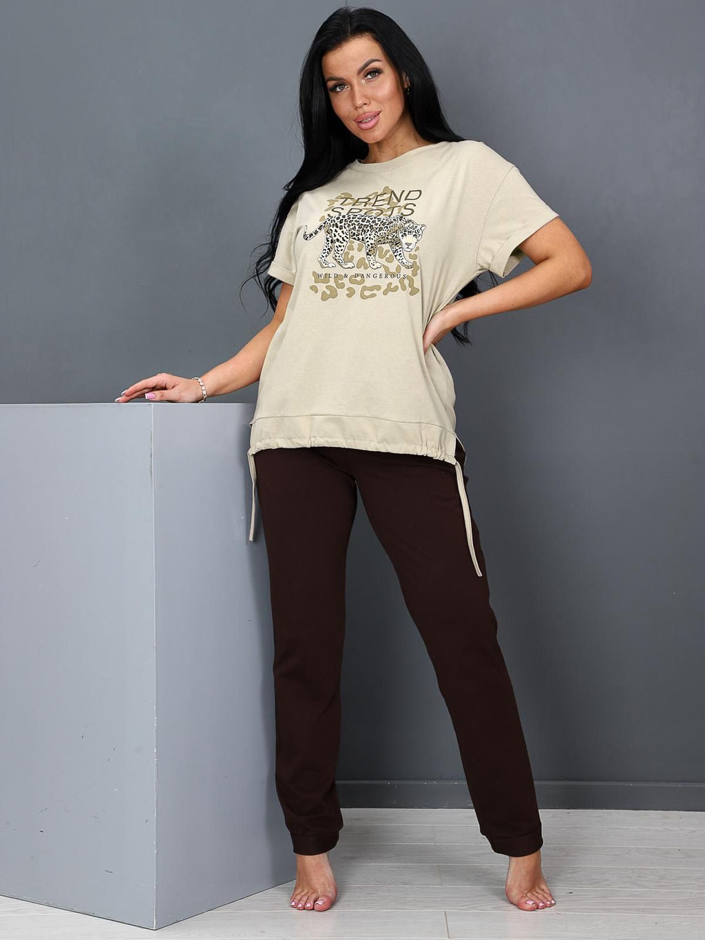 IV-CAPRIZ Джанни - бр - костюм бежевый  фото 3