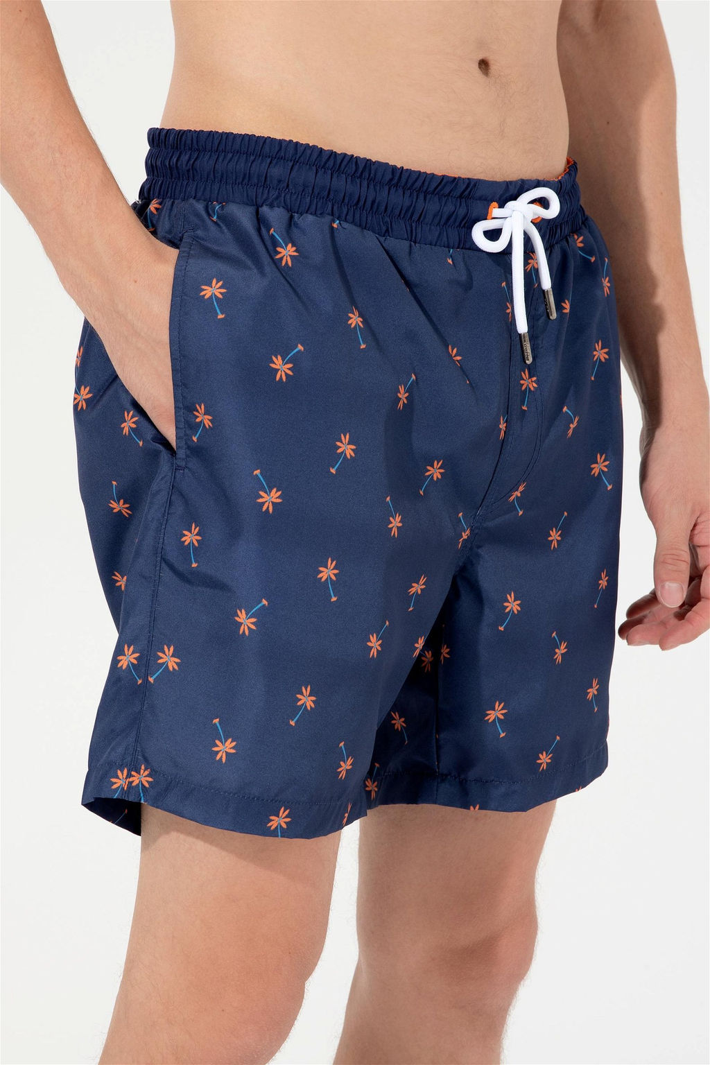 U. S. Polo Assn Мужские темно-синие шорты для плавания - U.s. polo assn фото 8