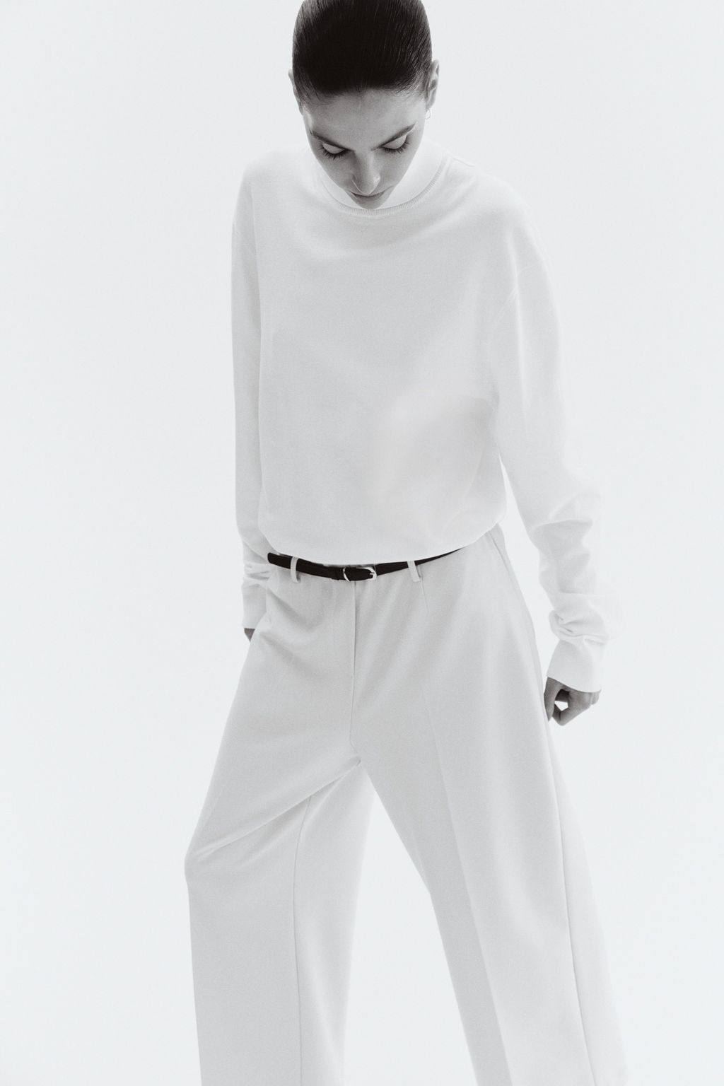 Pantal?n tobillero con cintur?n - H&m фото 6