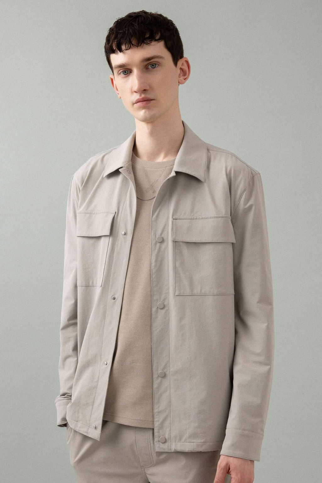 Regular Fit Polo Yaka C?tc?t Kapamal? Cepli Gomlek Ceket - Defacto фото 6