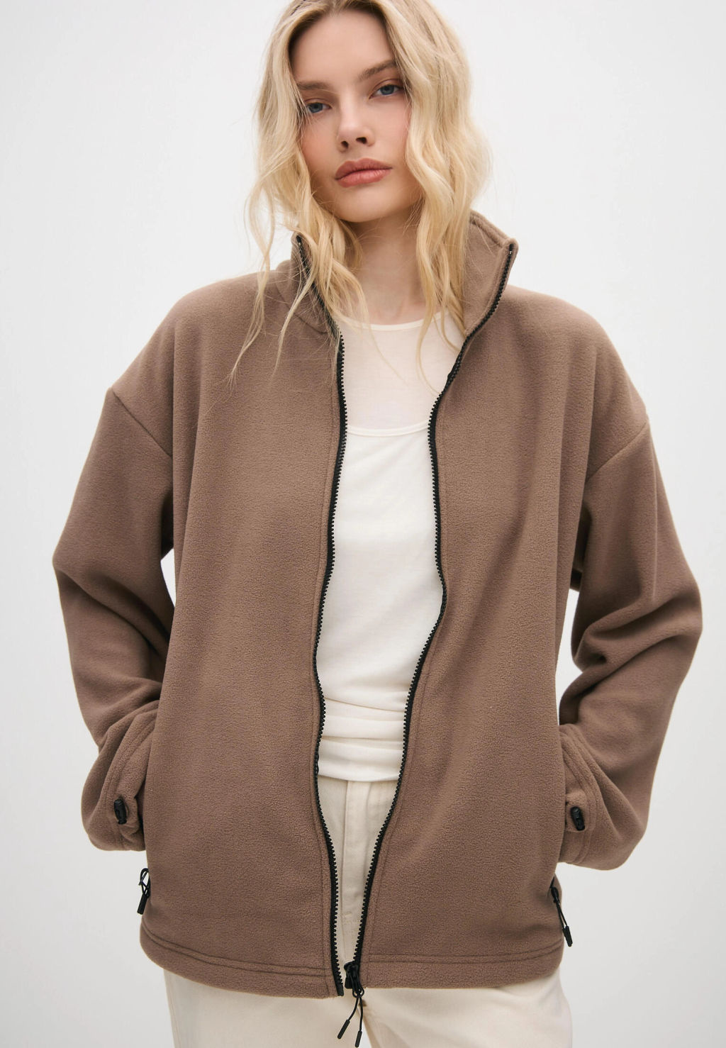 Толстовка oversize 26234-545 флис - Avese фото 8