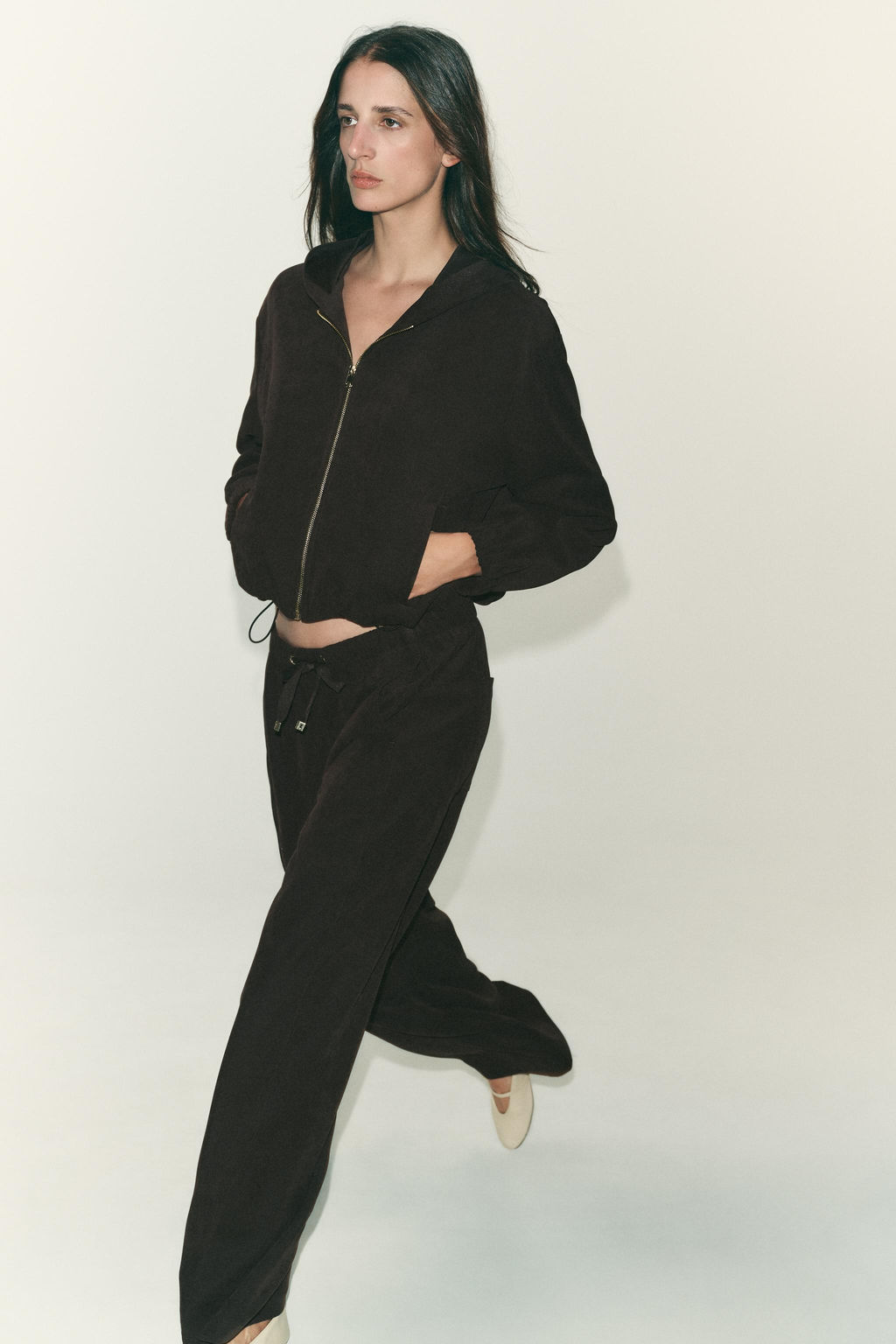 WIDE-LEG TROUSERS - Zara фото 3