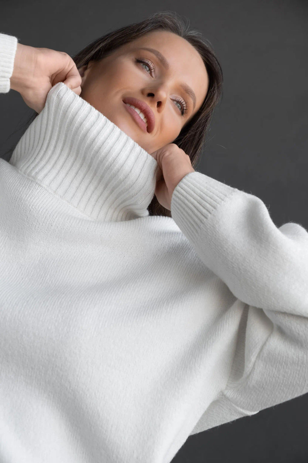 Вязаный костюм двойка КТв 821-1 Экрю - T.C.T фото 9