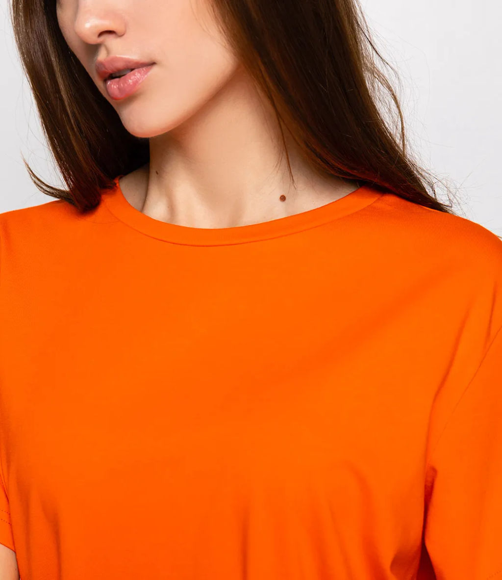 Футболка #1S600, апельсин