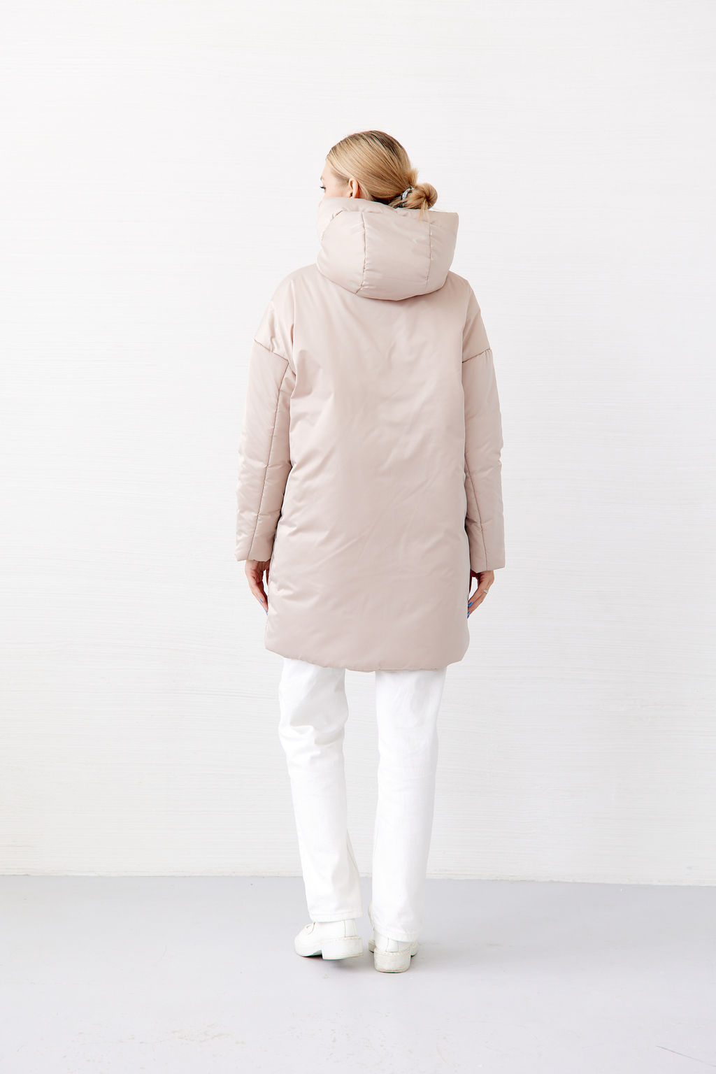 Куртка женская зимняя 25655 (серый опал) - Kankan фото 8