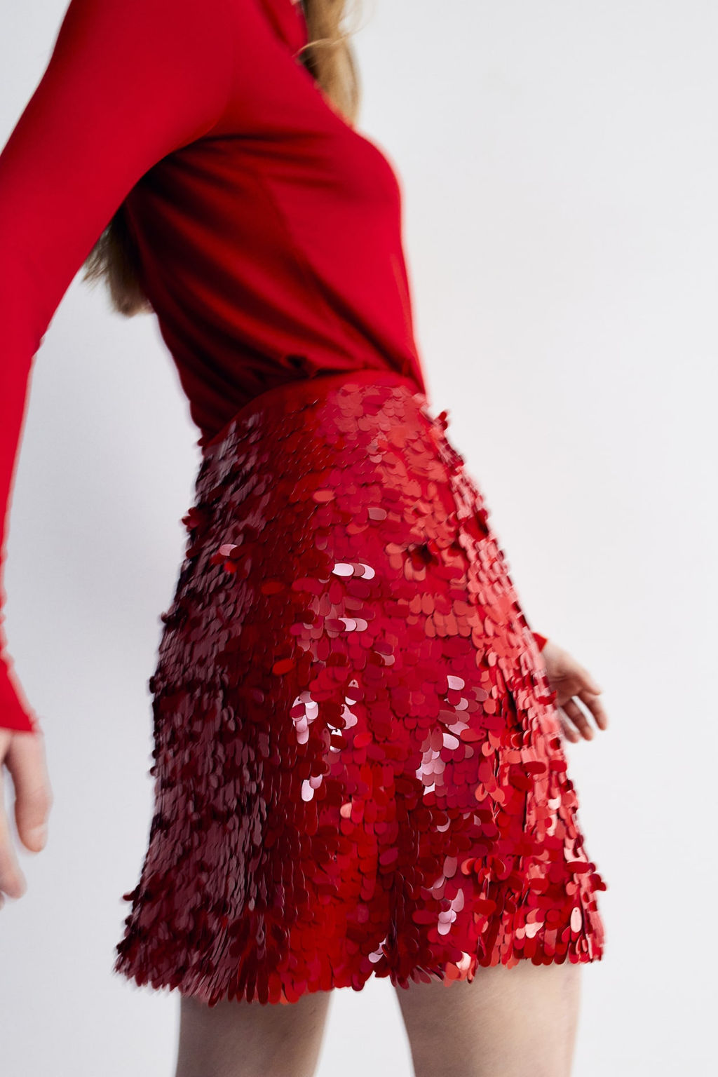 Sequined mini skirt - H&m фото 4