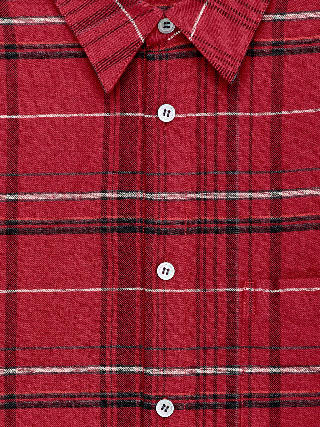 Camisa de franela informal - H&m фото 5