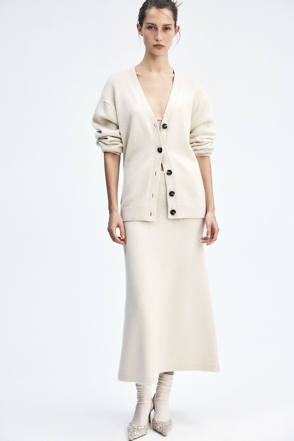 Cardigan de punto - H&m фото 3