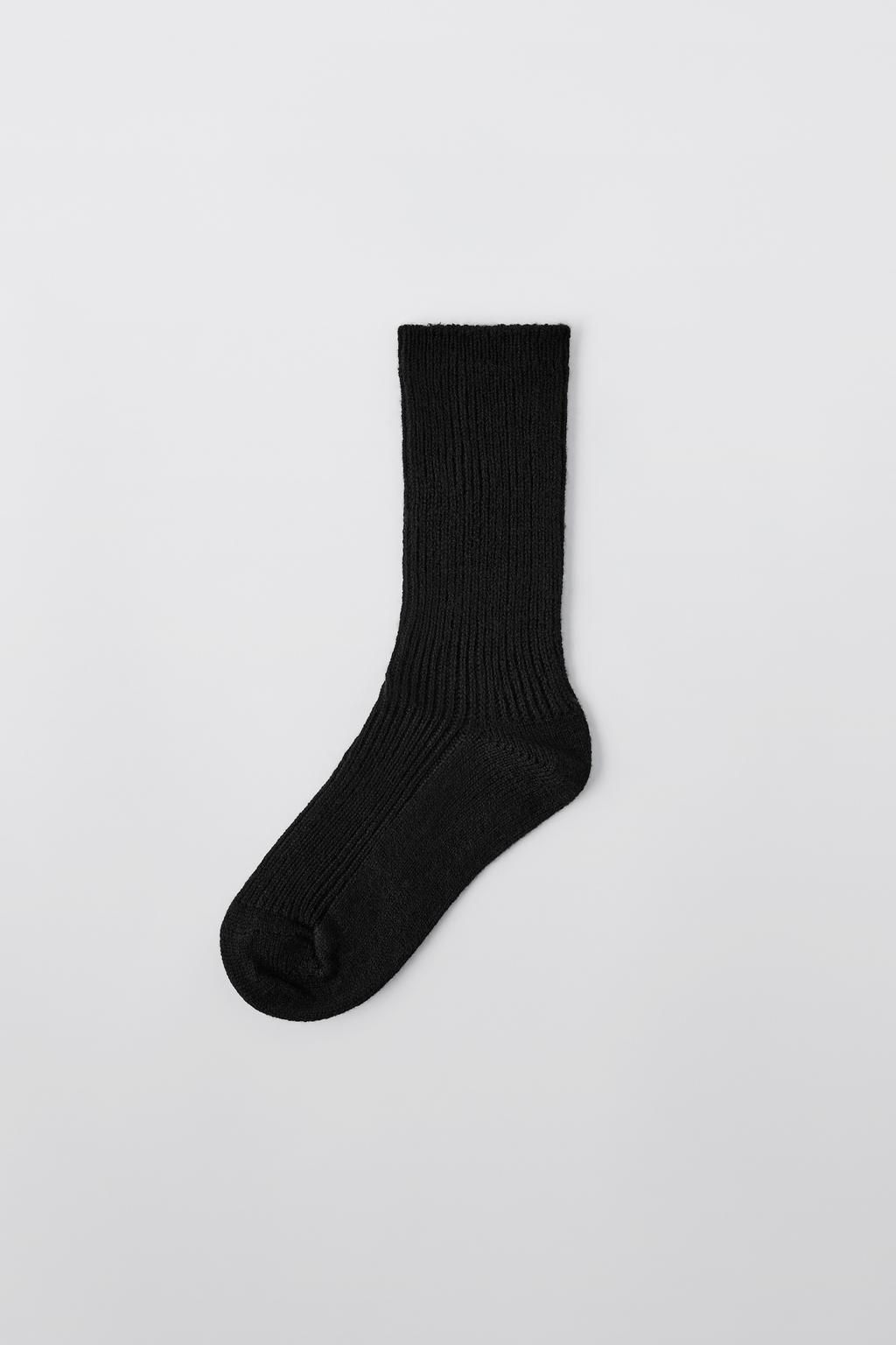 WOOL AND CASHMERE BLEND SOCKS - Zara фото 7