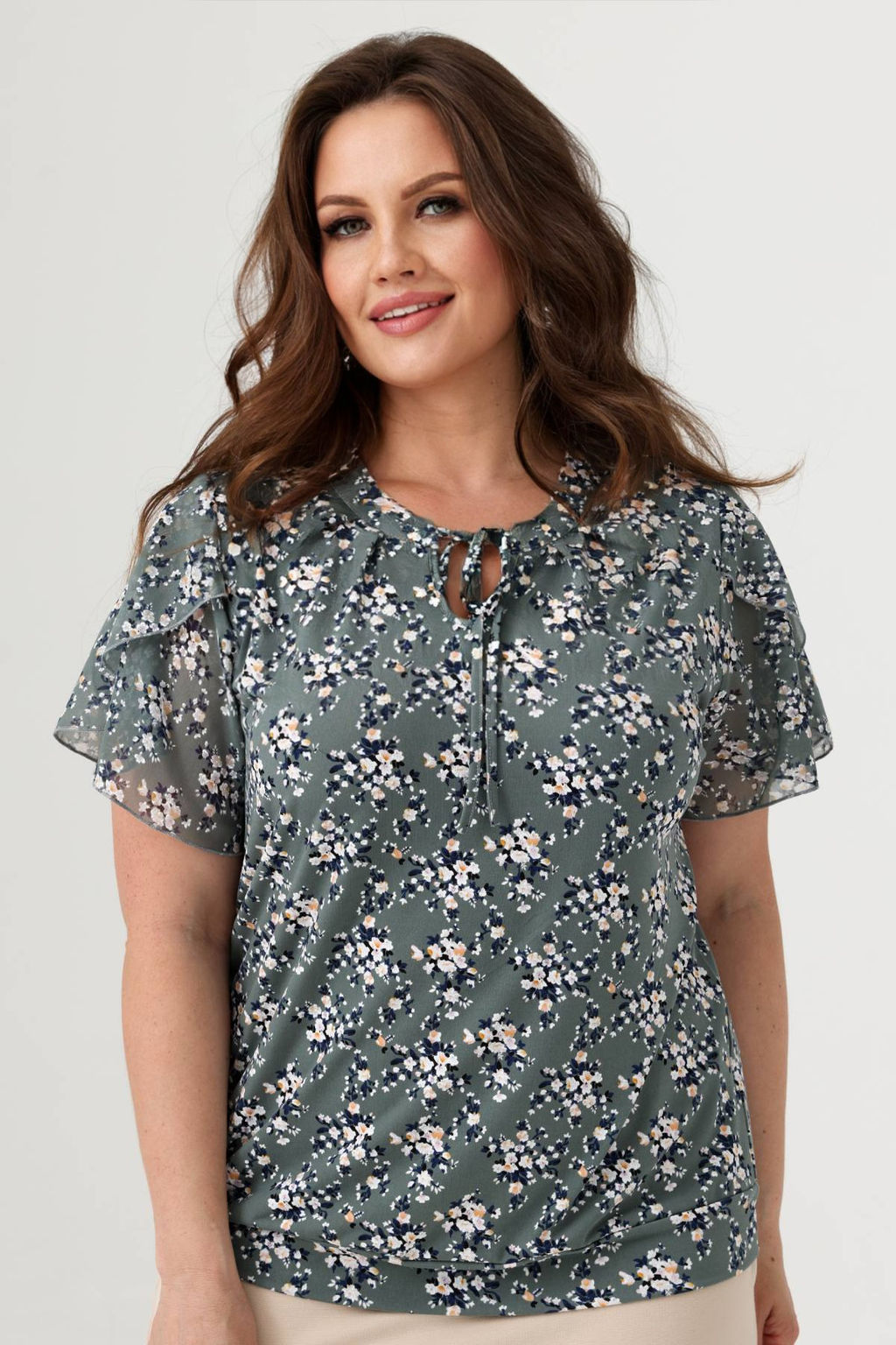 Блузка женская 7072/03/Хаки