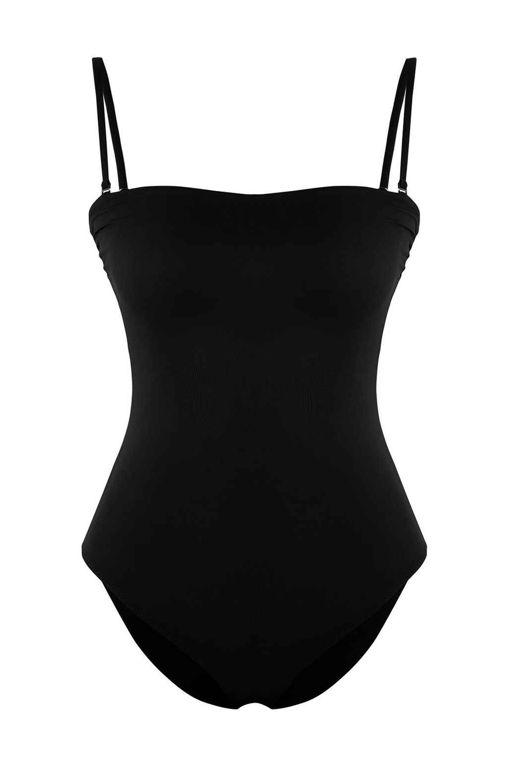 TRENDYOLMILLA Siyah Straplez Regular Mayo TBESS25MA00001 фото 5