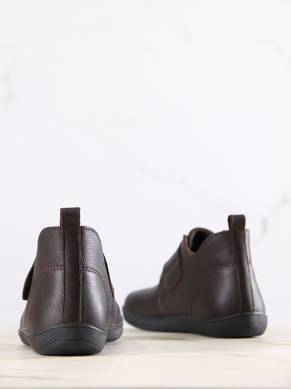 Босоногие ботинки EDART 209.NATAbl.Темно-коричневый оттима/шерсть