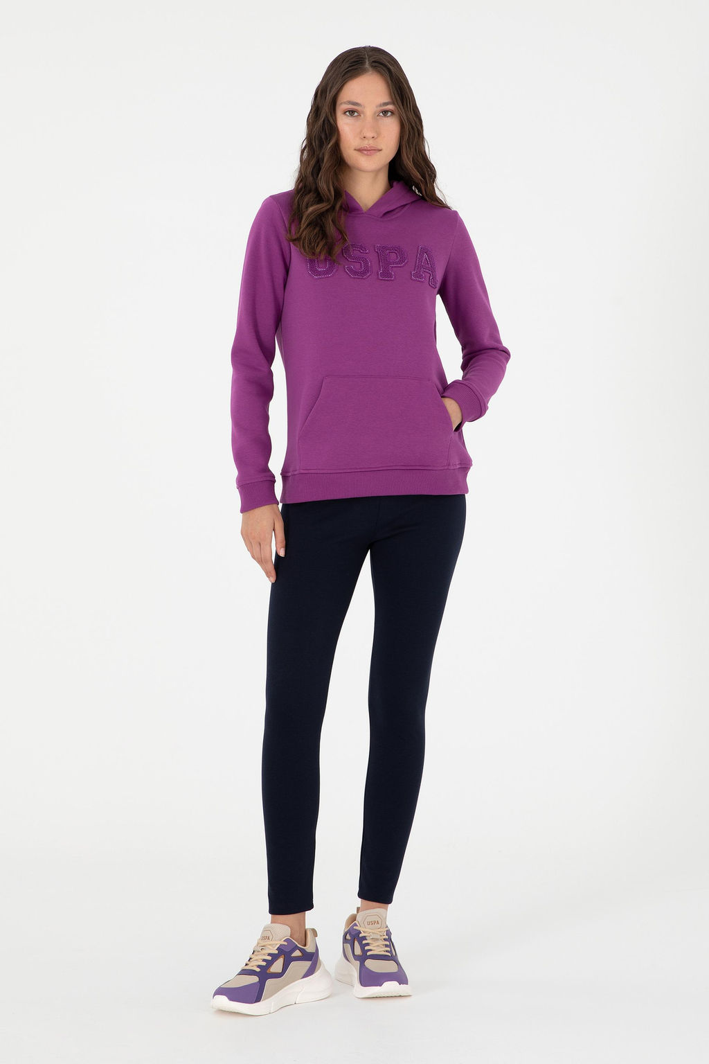 Женские темно-синие спортивные штаны Неожиданная скидка в корзине - U.s. polo assn фото 3